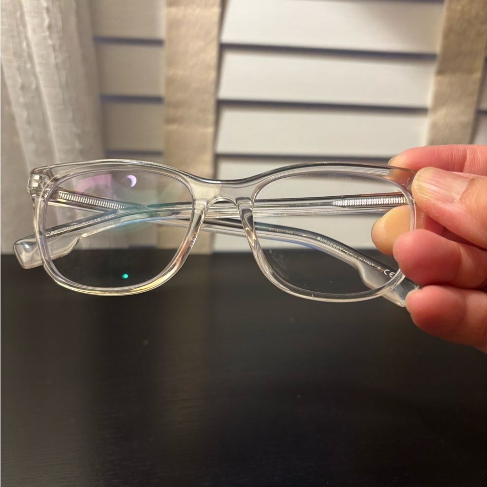 Burberry Transparent Frame Glasses